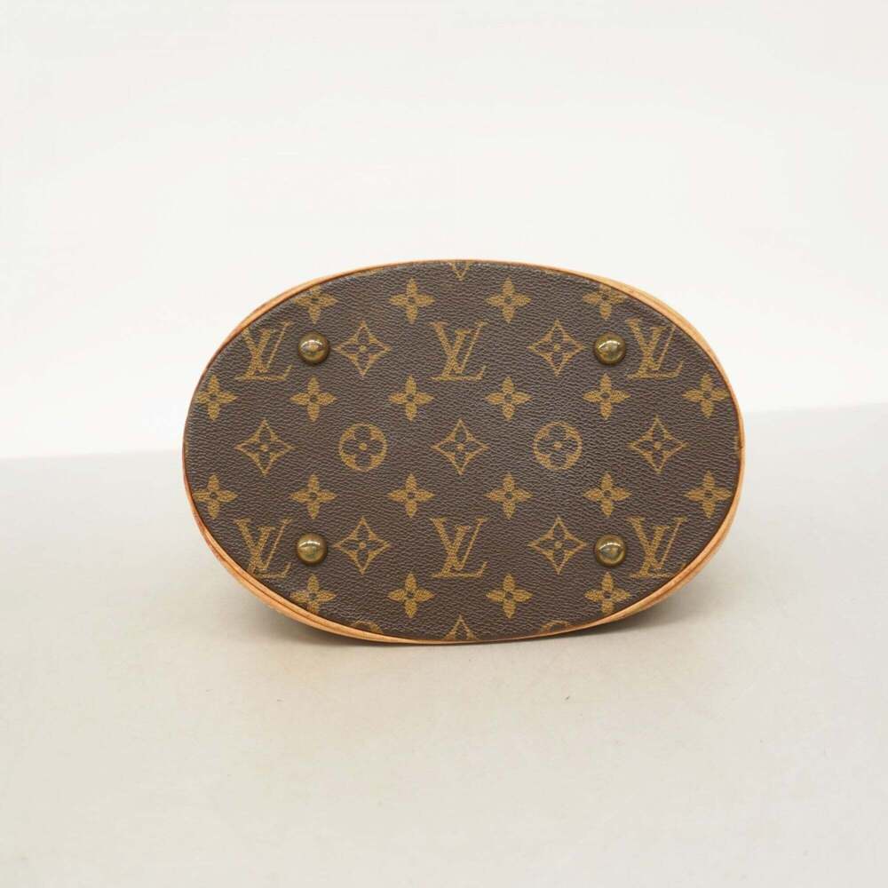 LOUIS VUITTON Brown Monogram Tote Bag - Picture 3 of 10